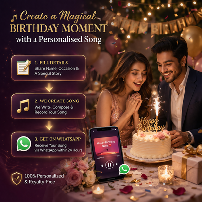 Personalized Birthday Song with Their Name & Story